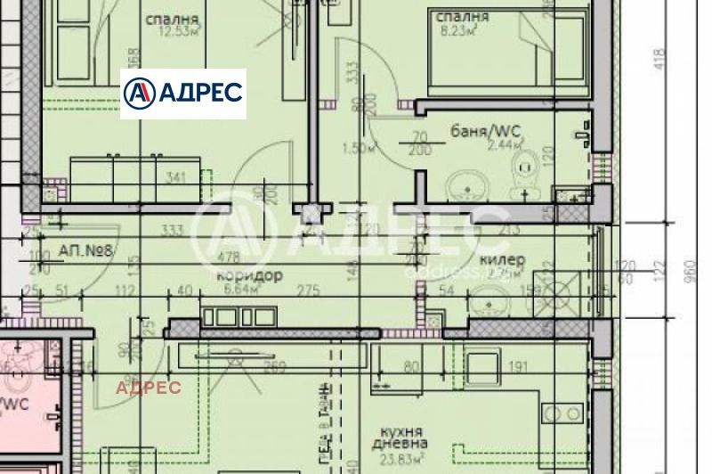 Продава 3-СТАЕН, гр. Варна, м-т Манастирски рид, снимка 4 - Aпартаменти - 49234049