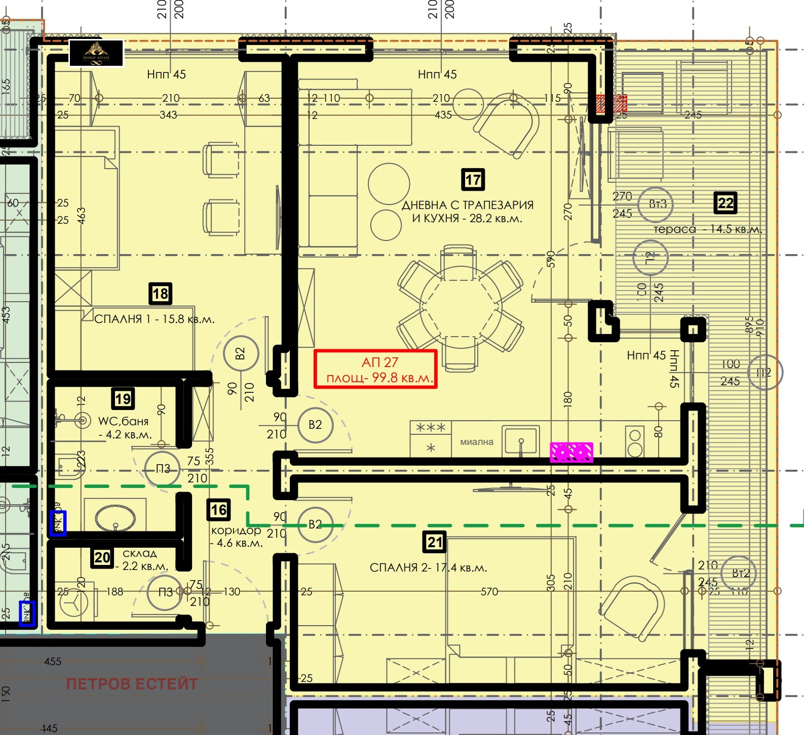 Продава 3-СТАЕН, гр. Велинград, област Пазарджик, снимка 2 - Апартаменти - 51207027