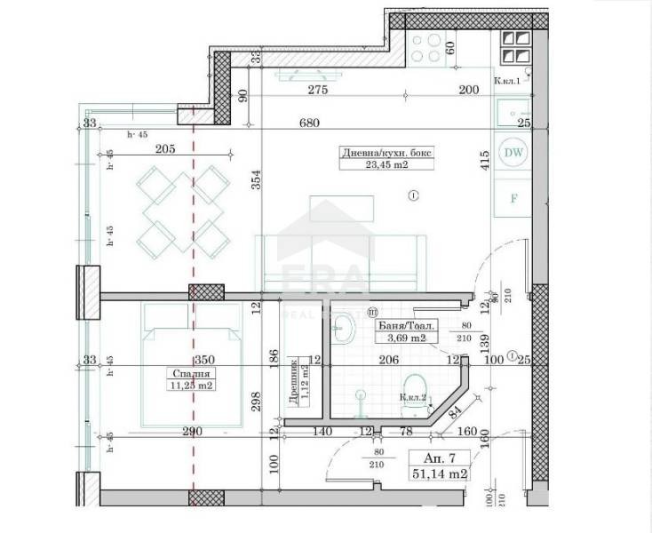 Продава  2-стаен град Варна , Левски 1 , 59 кв.м | 88060164