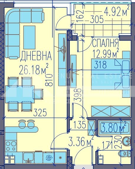 Продава 2-СТАЕН, гр. Пловдив, Каменица 2, снимка 2 - Апартаменти - 51101046