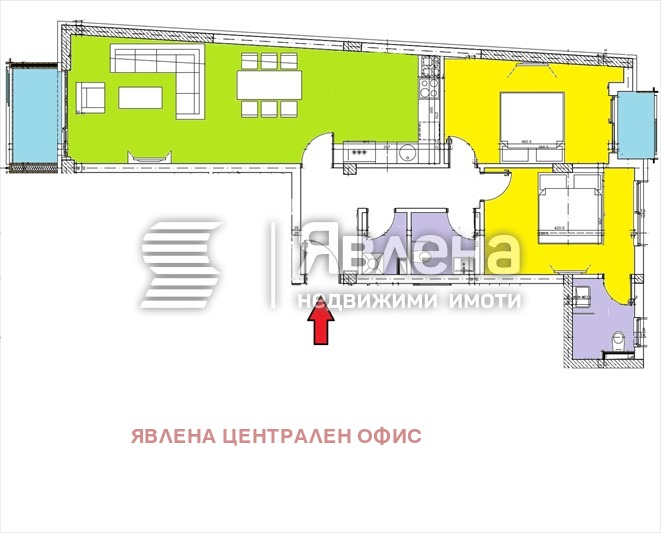 Продаја  2 спаваће собе Софија , Центар , 112 м2 | 76045488 - слика [8]