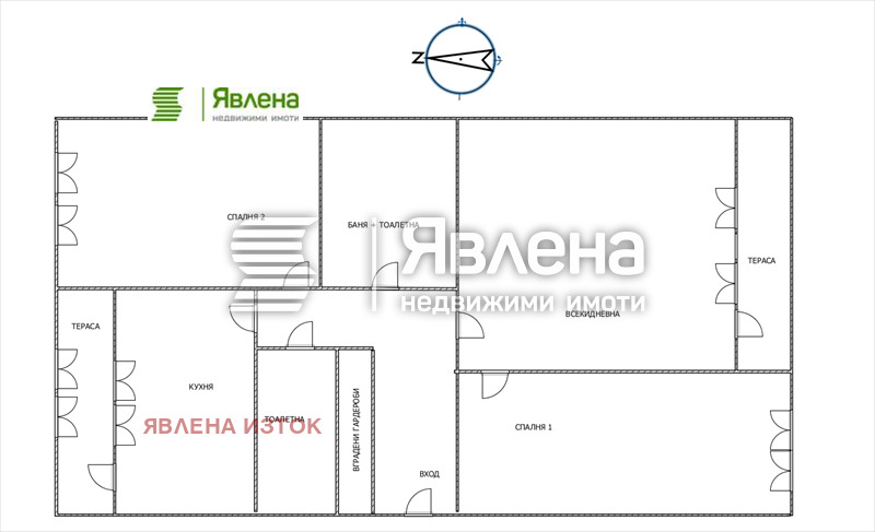 En venta  2 dormitorios Sofia , Dianabad , 77 metros cuadrados | 52021403 - imagen [3]