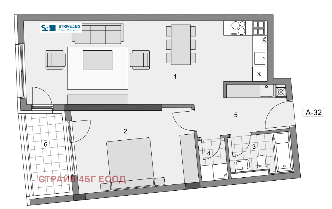 Продава 2-СТАЕН, гр. София, Манастирски ливади, снимка 6 - Апартаменти - 53823500