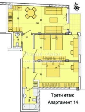 3-стаен град София, Кръстова вада 1