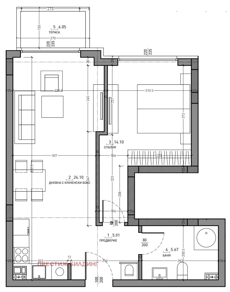 Te koop  1 slaapkamer Sofia , Malinova dolina , 72 m² | 98268578 - afbeelding [6]