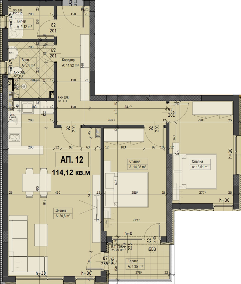 Продава 3-СТАЕН, гр. Асеновград, област Пловдив, снимка 2 - Aпартаменти - 48889789