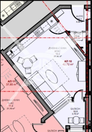 Продава  1-стаен област Бургас , гр. Поморие , 42 кв.м | 18365013