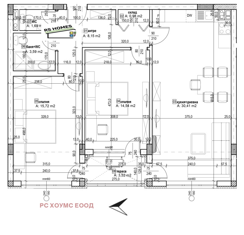 Продава 3-СТАЕН, гр. София, Мусагеница, снимка 4 - Aпартаменти - 47990890