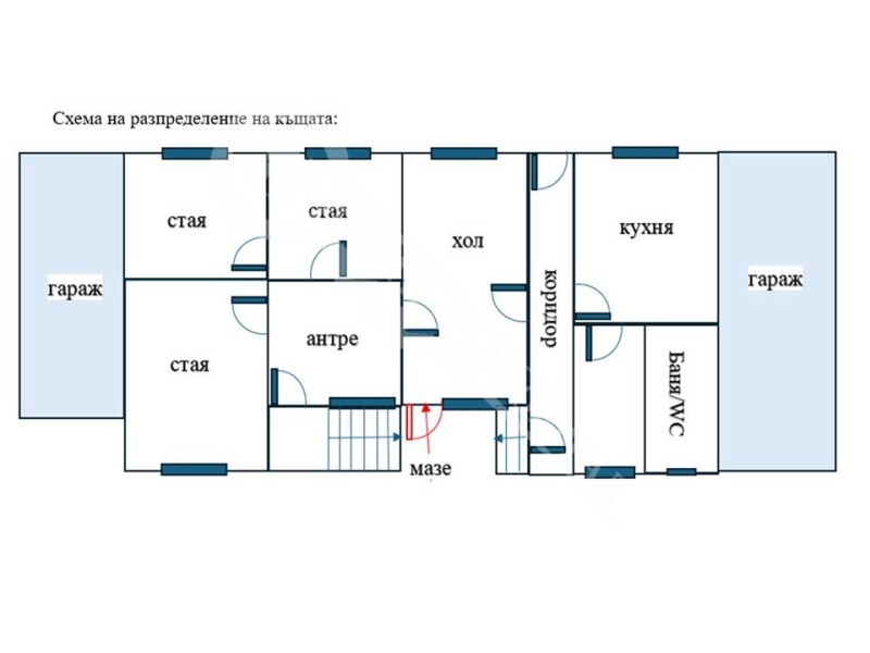 Til salg  Hus region Gabrovo , Sevlievo , 104 kvm | 94949889 - billede [12]