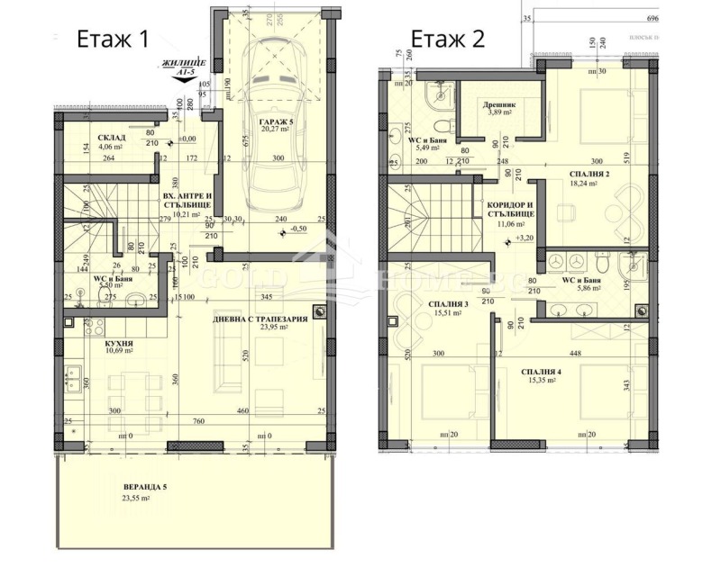 Продава КЪЩА, с. Марково, област Пловдив, снимка 2 - Къщи - 52836559