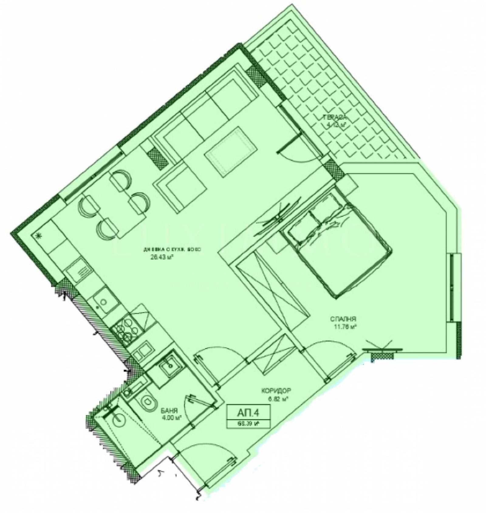 Продава 2-СТАЕН, гр. София, Бояна, снимка 2 - Апартаменти - 50645418