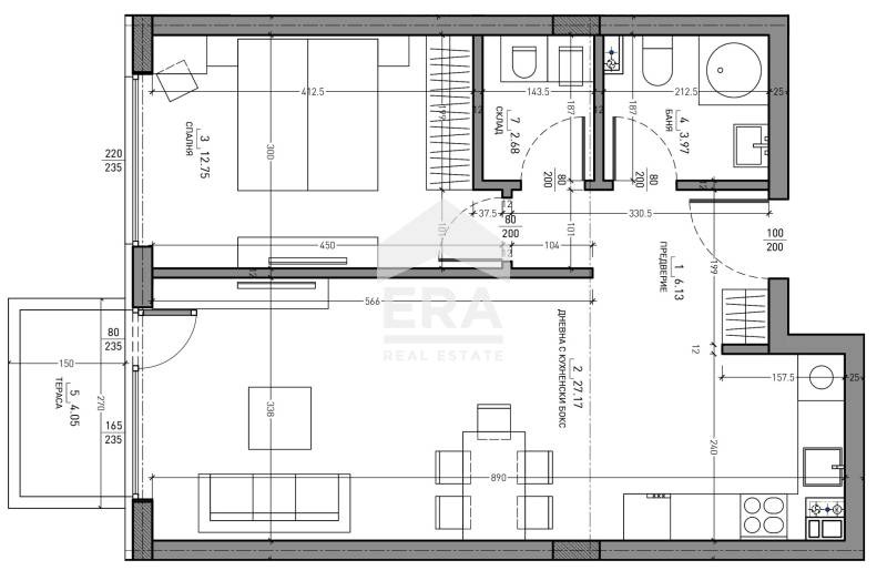 Продава 2-СТАЕН, гр. София, Малинова долина, снимка 3 - Aпартаменти - 47529550