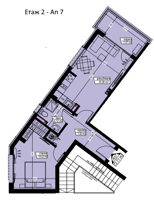 Продава  2-стаен област Бургас , гр. Царево , 73 кв.м | 16150536 - изображение [5]