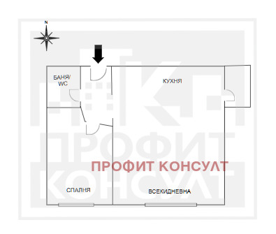 Продава 2-СТАЕН, гр. Велико Търново, Център, снимка 14 - Апартаменти - 52525947