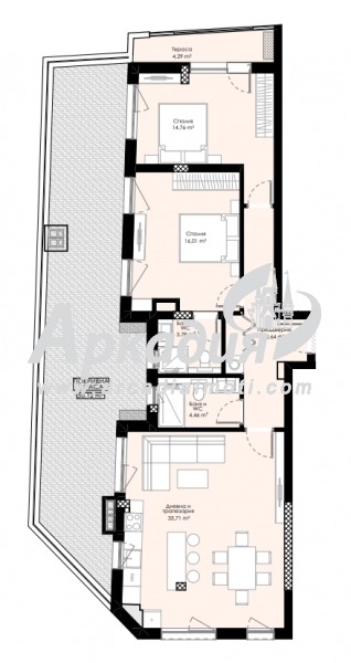 Продава 3-СТАЕН, гр. Пловдив, Христо Смирненски, снимка 10 - Aпартаменти - 46282294