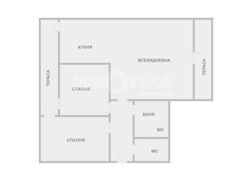 Satılık  2 yatak odası Dobriç , Centar , 108 metrekare | 10856235 - görüntü [2]