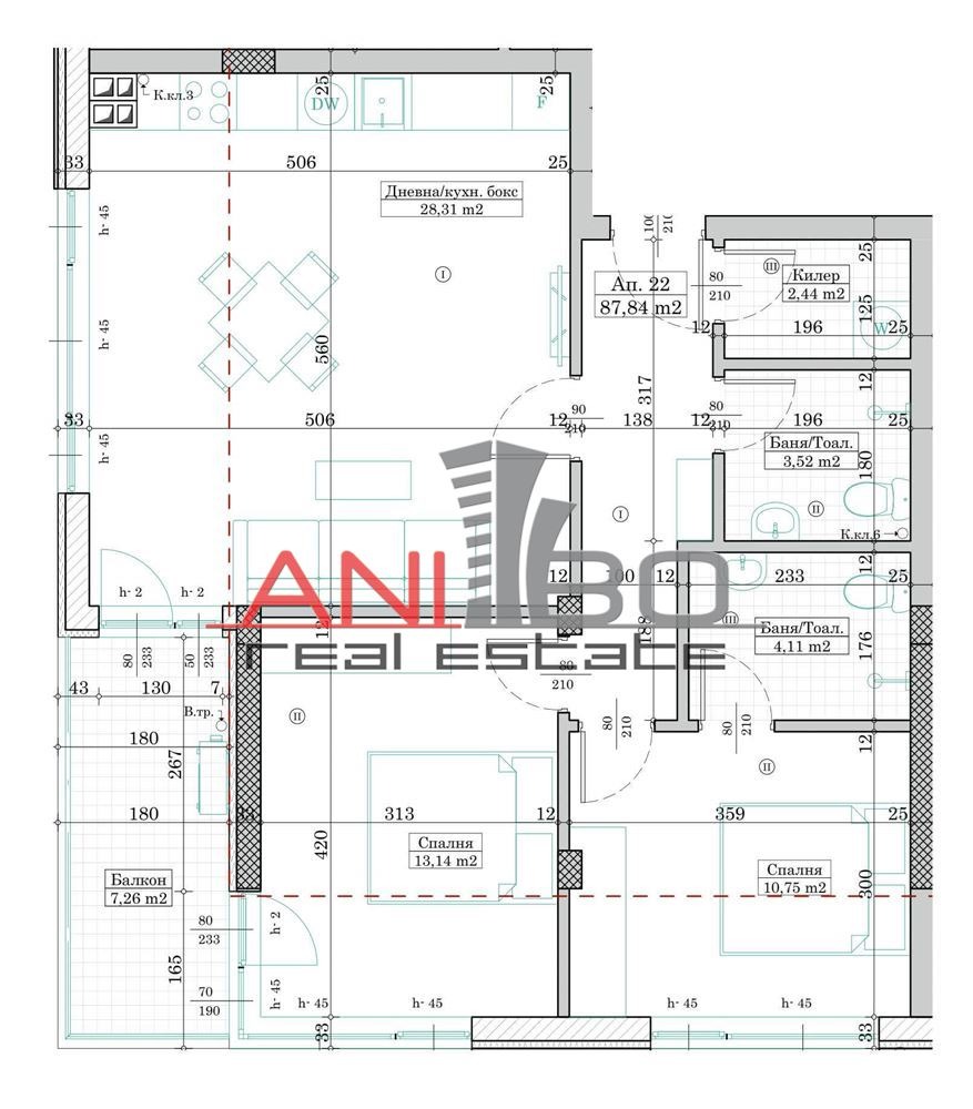 Продава 3-СТАЕН, гр. Варна, Левски 1, снимка 5 - Апартаменти - 54941823
