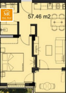 Продава  2-стаен област Бургас , к.к. Слънчев бряг , 58 кв.м | 21671700 - изображение [4]