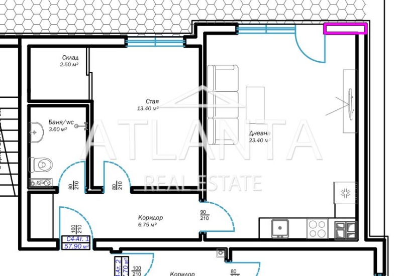 Продава 2-СТАЕН, гр. Варна, м-т Пчелина, снимка 4 - Aпартаменти - 49374966