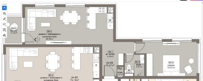Продава 2-СТАЕН, гр. София, Люлин 5, снимка 4 - Апартаменти - 50865904