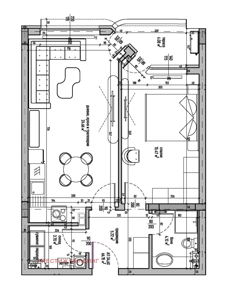 Продава 2-СТАЕН, гр. София, Малинова долина, снимка 6 - Апартаменти - 54307769