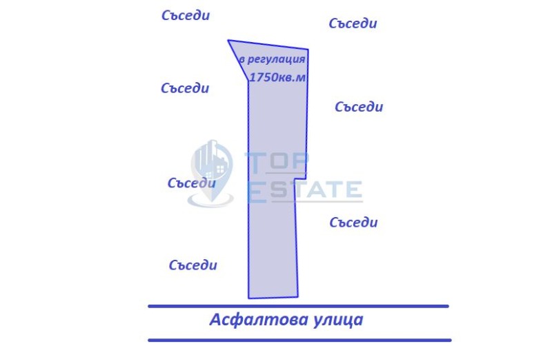 Продава ПАРЦЕЛ в област Велико Търново, с. Поликраище - 1750 кв.м / 22 000 € » 43 028.26 лв., ТОП ЕСТЕЙТ