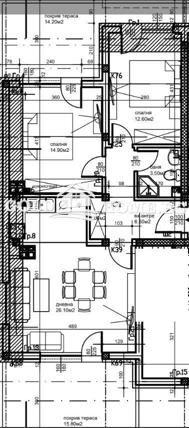 Продава 3-СТАЕН, гр. Пловдив, Остромила, снимка 5 - Aпартаменти - 48880088