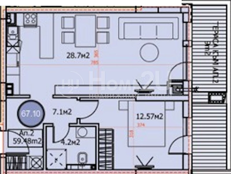 Продава 2-СТАЕН, гр. София, Драгалевци, снимка 7 - Апартаменти - 53109386
