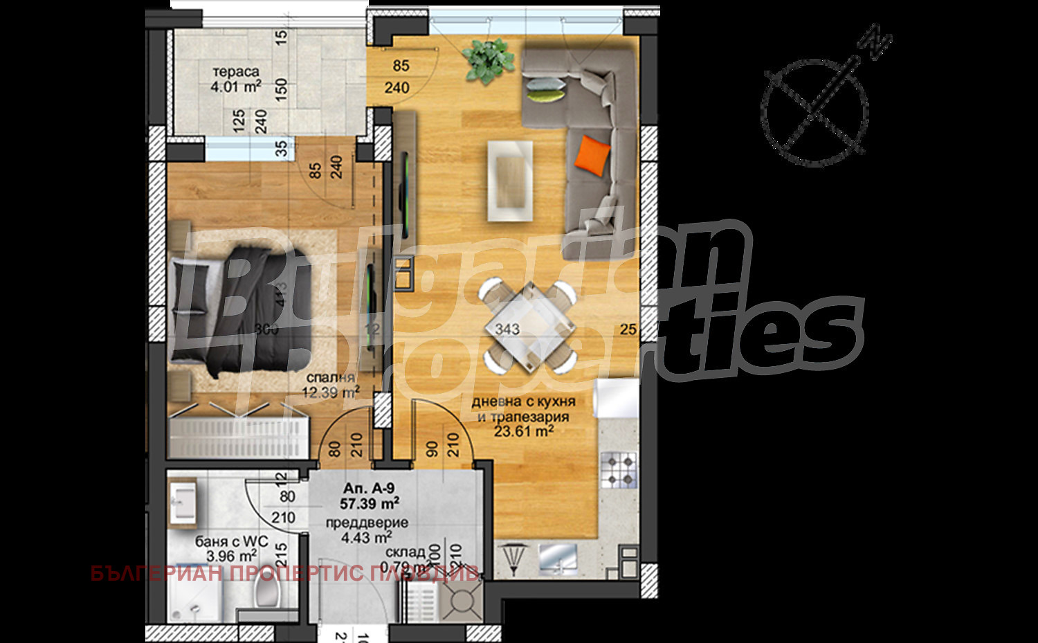 Продава 3-СТАЕН, гр. Пловдив, Христо Смирненски, снимка 13 - Апартаменти - 54833503