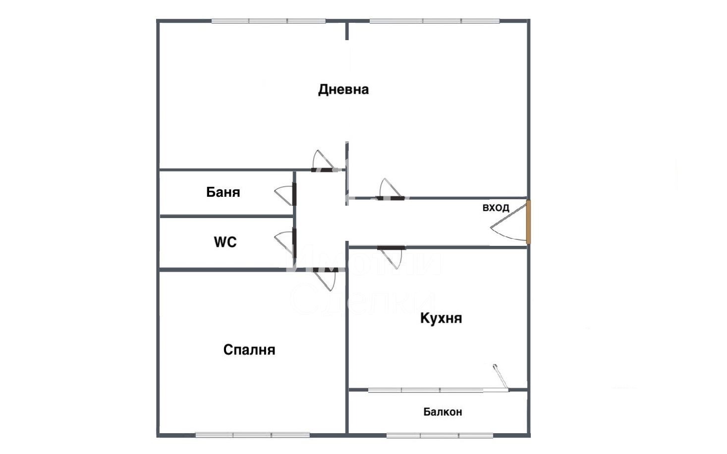 Продава 3-СТАЕН, гр. София, Медицинска академия, снимка 10 - Апартаменти - 55734741