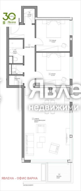 Продава  3-стаен град Варна , к.к. Св.Св. Константин и Елена , 138 кв.м | 37568302 - изображение [5]