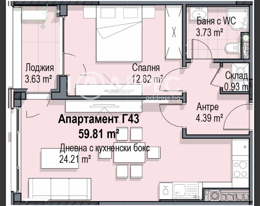 Продава 2-СТАЕН, гр. София, Кръстова вада, снимка 7 - Апартаменти - 53828419