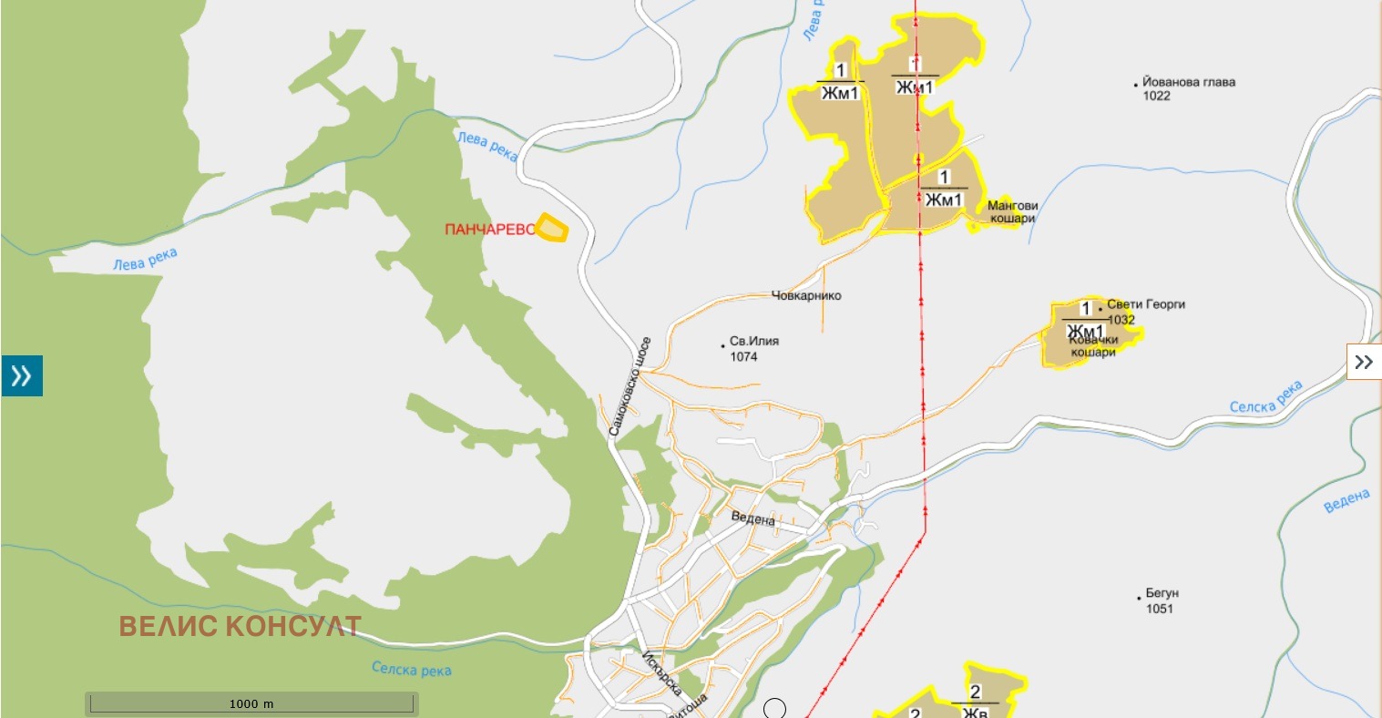 Продава ПАРЦЕЛ, гр. София, с. Железница, снимка 3 - Парцели - 53632528