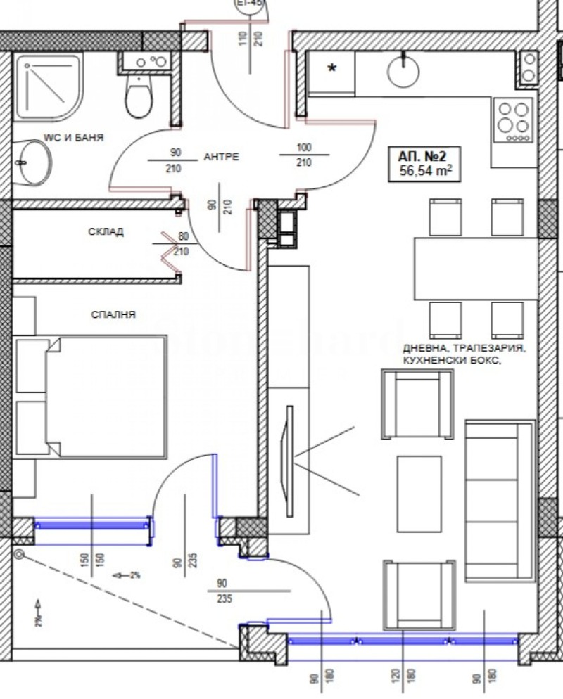 Продава 2-СТАЕН, гр. Поморие, област Бургас, снимка 2 - Апартаменти - 53113076