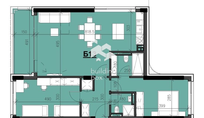 Til salgs  2 soverom Plovdiv , Karsjijaka , 113 kvm | 99799839 - bilde [2]