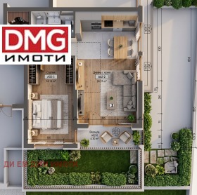 Продава  2-стаен, град София