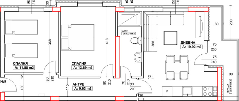 Продава  3-стаен град Благоевград , Освобождение , 87 кв.м | 85876531 - изображение [9]