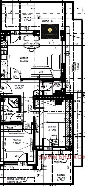 Продава 3-СТАЕН, гр. Пловдив, Остромила, снимка 2 - Aпартаменти - 48138362