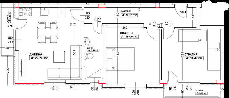 Продава 3-СТАЕН, гр. Благоевград, Освобождение, снимка 7 - Aпартаменти - 49069326