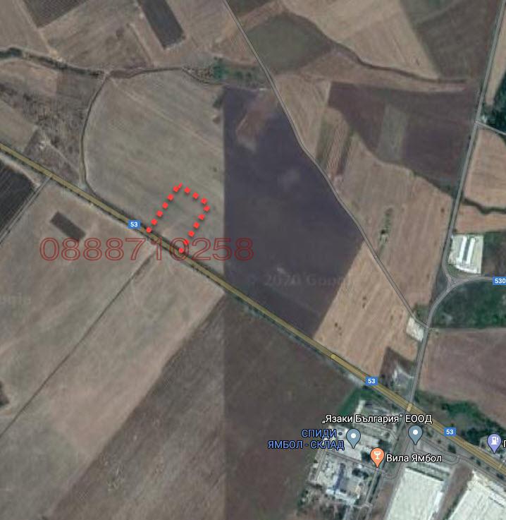 Продава ПАРЦЕЛ, гр. Ямбол, Промишлена зона, снимка 3 - Парцели - 52783593