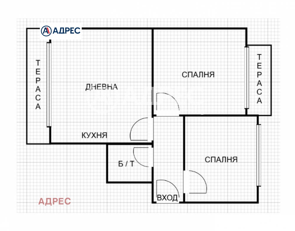Продава 3-СТАЕН, гр. Варна, Зимно кино Тракия, снимка 4 - Апартаменти - 55939724