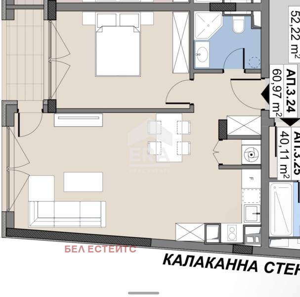 Продава  2-стаен град София , Овча купел , 74 кв.м | 39093658 - изображение [2]