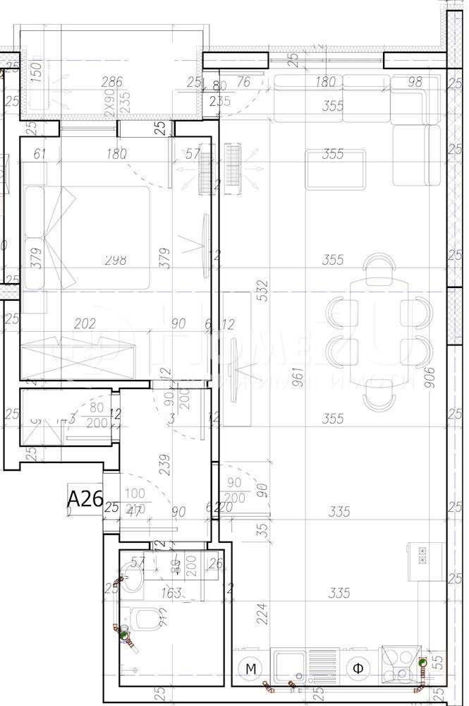 In vendita  1 camera da letto Varna , Vladislav Varnenchik 1 , 75 mq | 59320229 - Immagine [5]