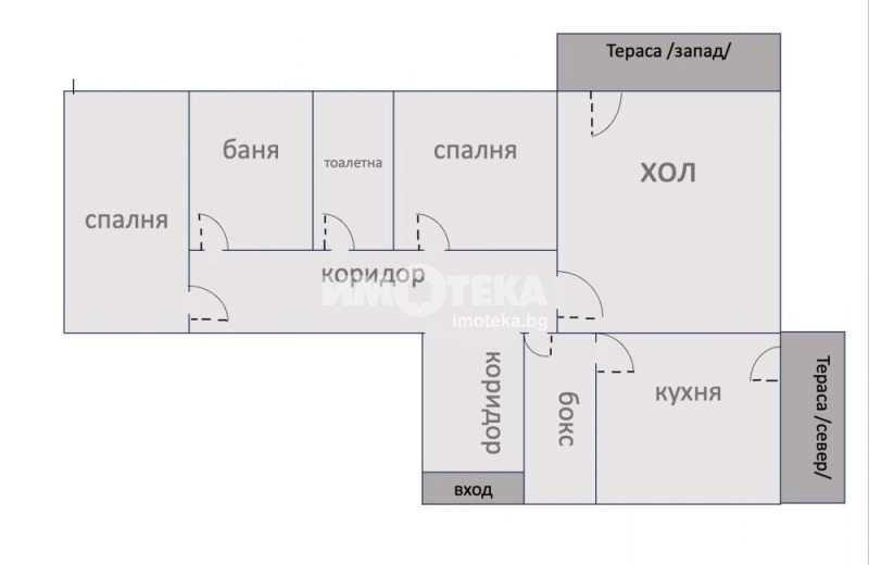 Na sprzedaż  2 sypialnie Sofia , Goce Delczew , 89 mkw | 41852106