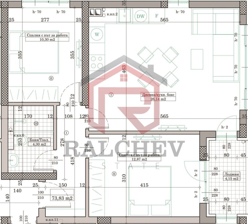 Продава 3-СТАЕН, гр. Варна, Кайсиева градина
