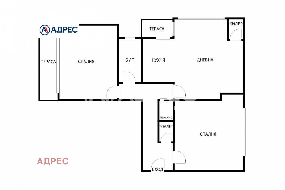 Продава 3-СТАЕН, гр. Варна, ВИНС-Червен площад, снимка 4 - Апартаменти - 54948362