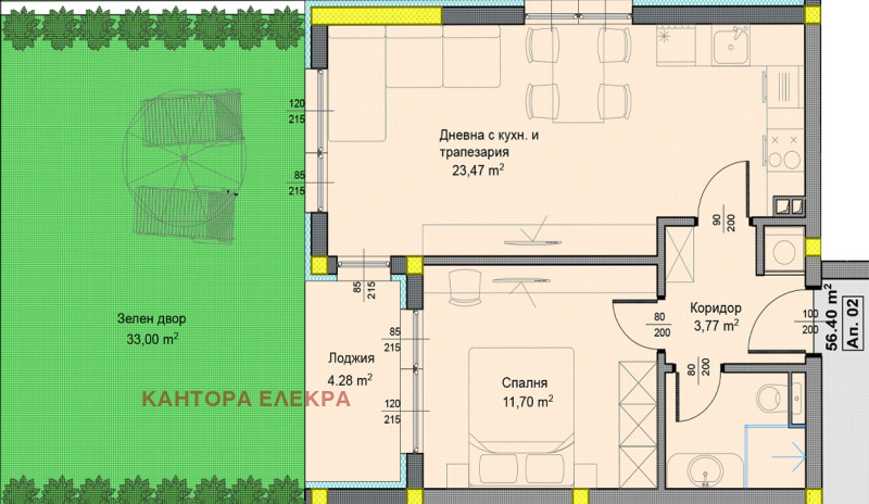 Продава 2-СТАЕН, гр. Варна, Аспарухово, снимка 5 - Aпартаменти - 46864283