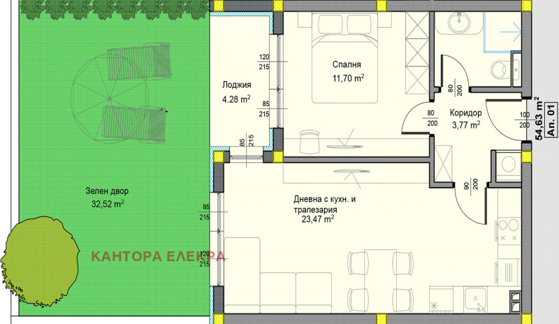 Продава 2-СТАЕН, гр. Варна, Аспарухово, снимка 2 - Aпартаменти - 46864283