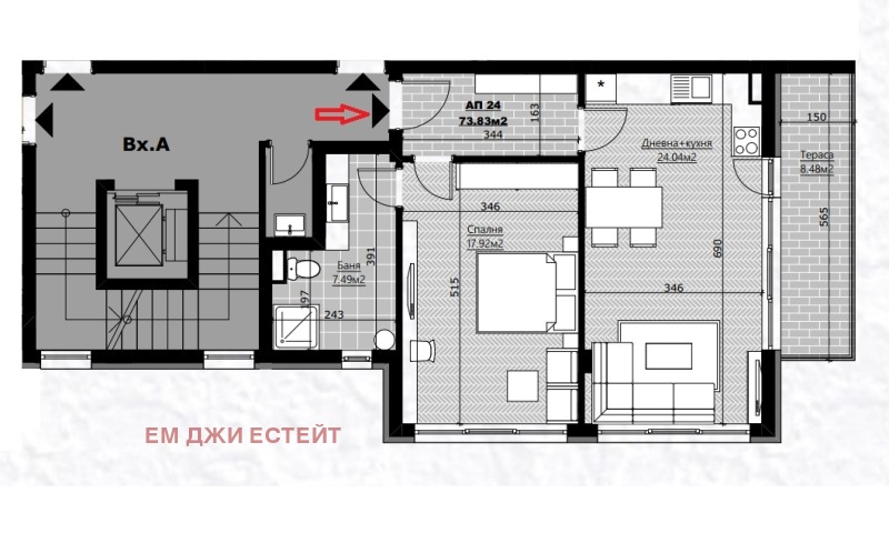Продава 2-СТАЕН, гр. Царево, област Бургас, снимка 2 - Апартаменти - 53172194