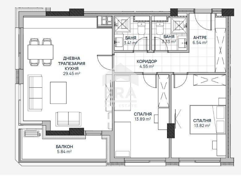 Продава 3-СТАЕН, гр. София, Люлин 2, снимка 9 - Апартаменти - 54258371